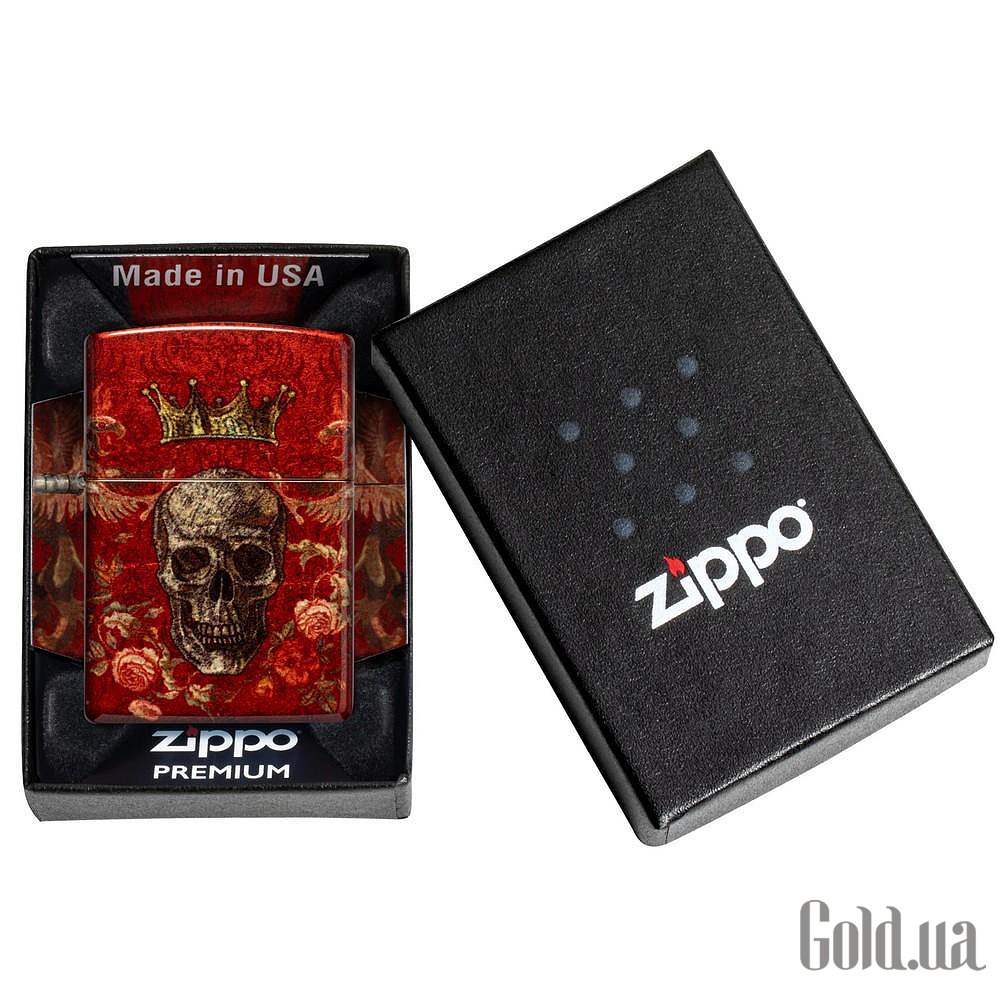 Zippo Запальничка Skull Heraldry Design 47132 47132 – зображення 6