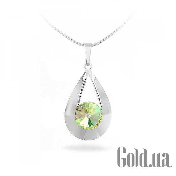 

Женские колье и кулоны Kobi, Стальной, Кулон с цепочкой с кристаллом Swarovski
