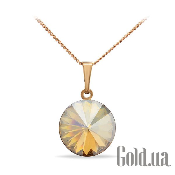 

Женские колье и кулоны Kobi, Золотой, Кулон с цепочкой с кристаллом Swarovski в позолоте