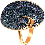 Женское золотое кольцо с бриллиантами, 1668645