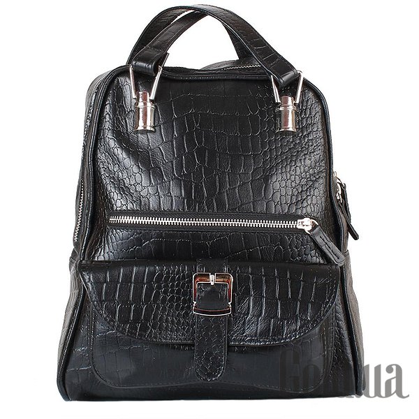 

Рюкзак Laskara, Черный, Рюкзак LK-DM229-croco-black