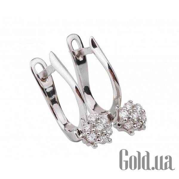 

Серьги Украина, Золотые серьги с бриллиантами