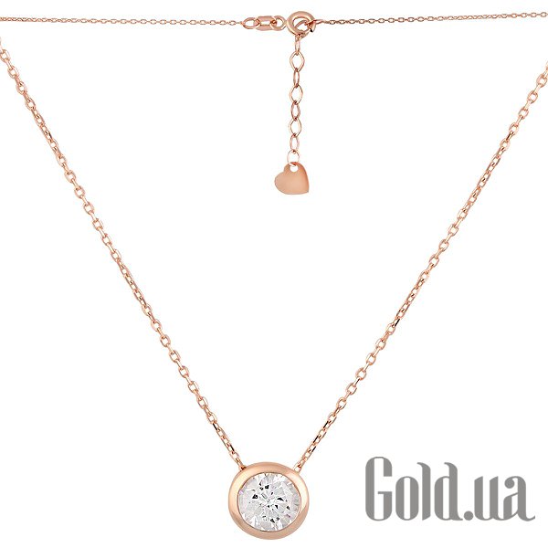 

Колье Fresh Jewelry, Золотое колье с куб. цирконием, 40
