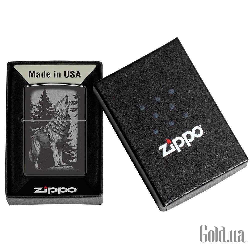 Zippo Зажигалка Howling Wolf Design 47117 47117 – изображение 5