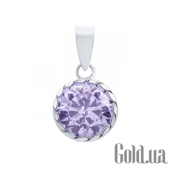 

Женские кулоны Lurie Jewelry, Серебряный кулон с куб. цирконием