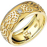 Женское золотое кольцо с бриллиантом, 1554982