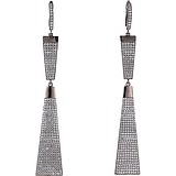Срібні сережки з куб. цирконіями, 1655078