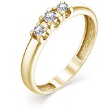 Золотое кольцо с бриллиантами, 1688870