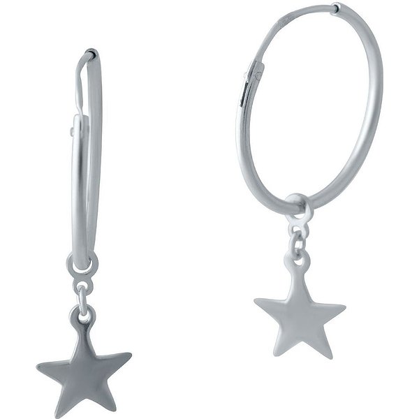 Срібні сережки