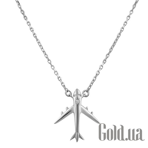 

Колье Fresh Jewelry, Золотое колье с куб. цирконием, 45