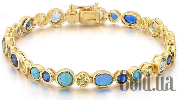 

Женские браслеты Lurie Jewelry, Женский серебряный браслет в позолоте