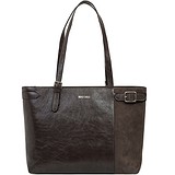Mattioli Женская сумка 079-21C серо-коричневая, 1765926