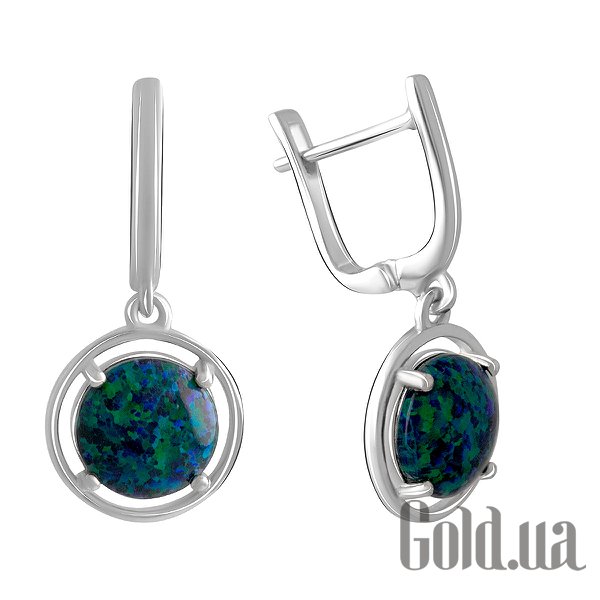 

Серьги с подвесками Fresh Jewelry, Серебряные серьги с опалами