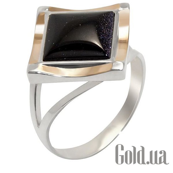 

Женские кольца JF, Женское серебряное кольцо с позолотой, 19