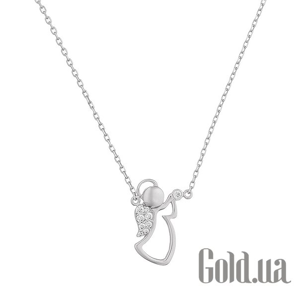 

Колье Украина, Золотое колье с куб. циркониями, 40