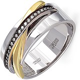 Kabarovsky Женское золотое кольцо с бриллиантами, 1648679
