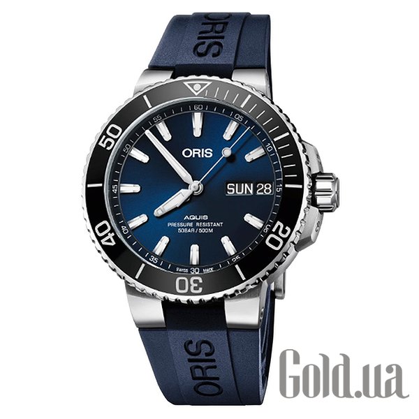 

Швейцарские часы Oris, Мужские часы Aquis Big Day Date 752.7733.4135 RS 4.24.65EB