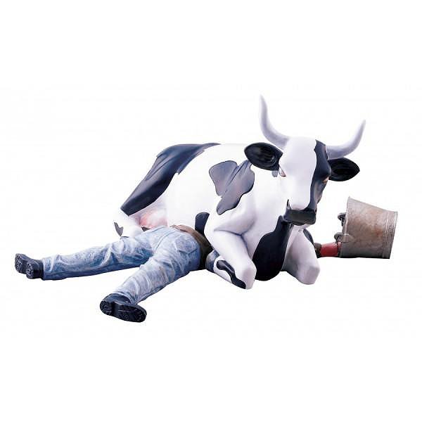 Cow Parade Статуэтка "Sitting on Mant" 47811
