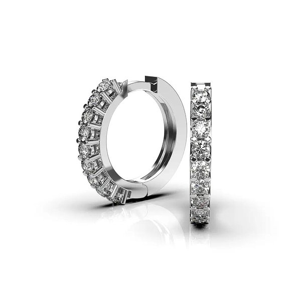 Золоті сережки з діамантами. lun314261121 – зображення 4