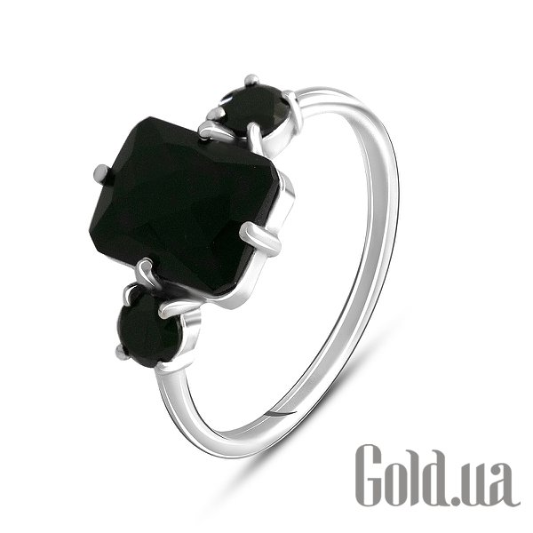 

Женские кольца Fresh Jewelry, Женское серебряное кольцо с ониксами, 19.5