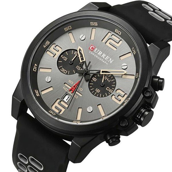 Curren Чоловічий годинник Monreal Flex Grey 4023 bt4023 – зображення 2