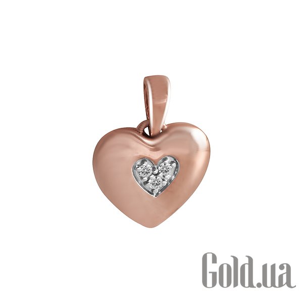

Кулоны-сердечки Lurie Jewelry, Золотой кулон с бриллиантами