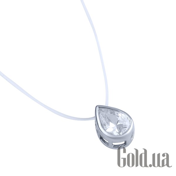 

Женские кулоны Fresh Jewelry, Серебряный кулон на леске с куб. цирконием