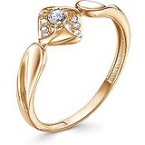 Золотое кольцо с бриллиантами, 1636648