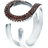 Женское серебряное кольцо с куб. циркониями, 1668904