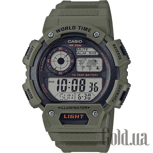 

Японские часы Casio, Мужские часы AE-1400WH-3AVEF