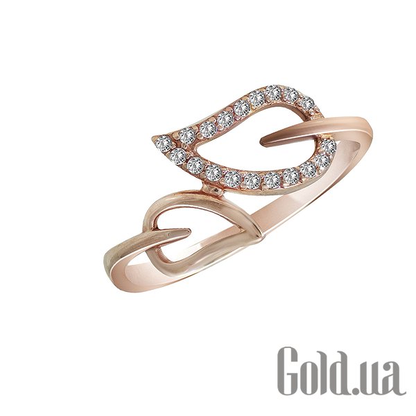 

Кольцо Lurie Jewelry, Женское золотое кольцо с куб. циркониями, 15.5