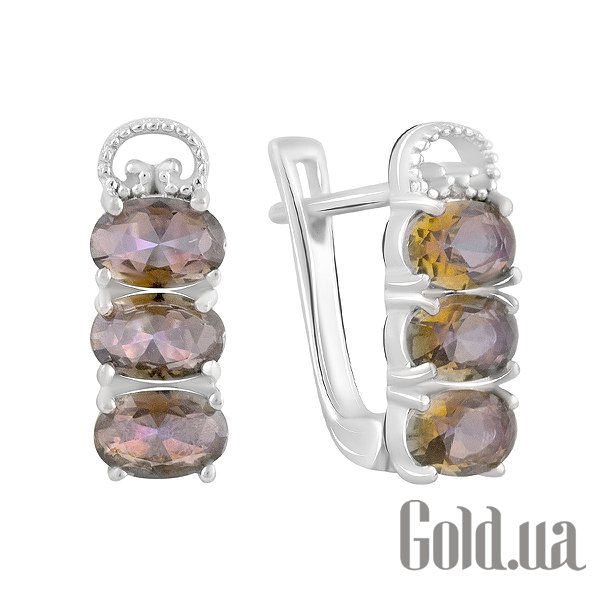 

Серьги Fresh Jewelry, Серебряные серьги с топазами