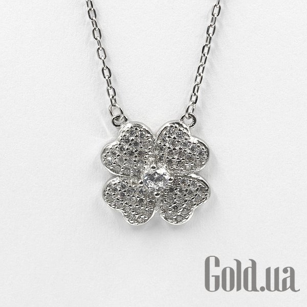 

Женские колье Silvex925, Серебряное колье с куб. циркониями, 40