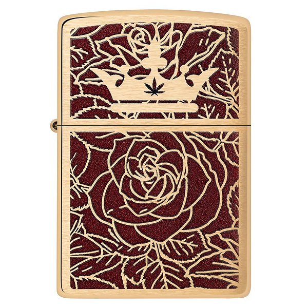 Zippo Зажигалка Queen Of Bud Passionate Rose and Crown Design 47108 47108 – изображение 2