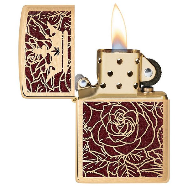 Zippo Зажигалка Queen Of Bud Passionate Rose and Crown Design 47108 47108 – изображение 3