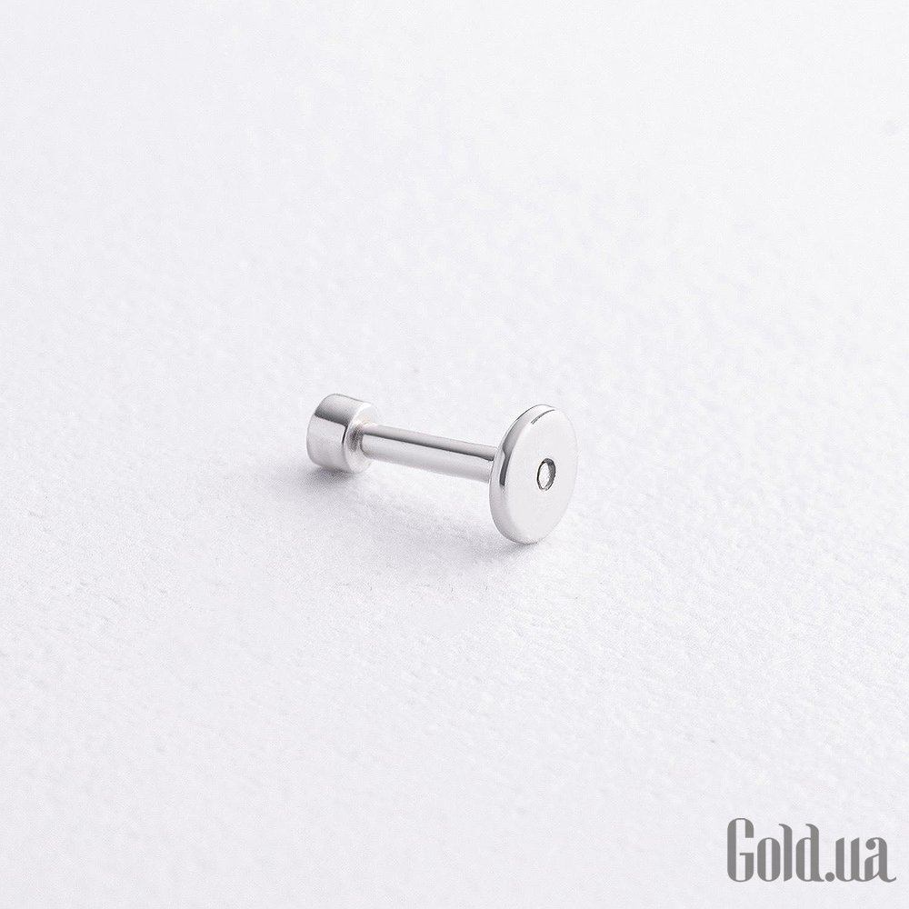 Серебряная одиночная серьга с куб. цирконием onx912-01664 – изображение 2