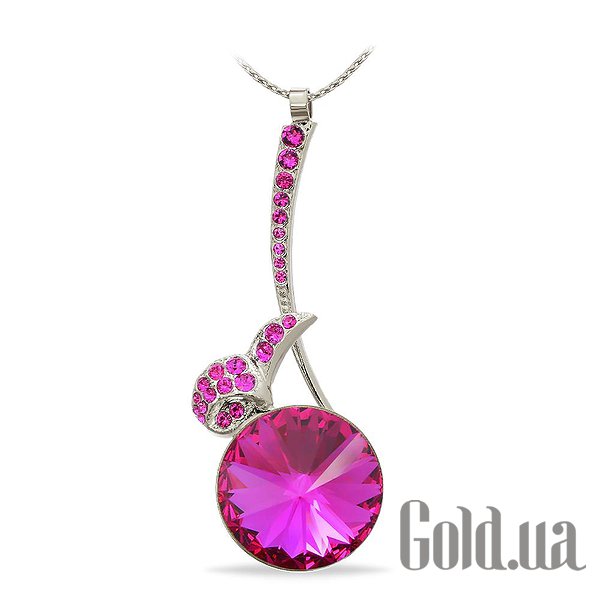 

Женские колье и кулоны Kobi, Стальной, Кулон с цепочкой с кристаллами Swarovski