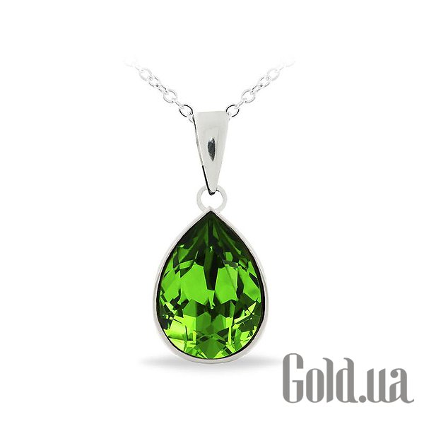 

Женские колье и кулоны Kobi, Стальной, Кулон с цепочкой с кристаллом Swarovski