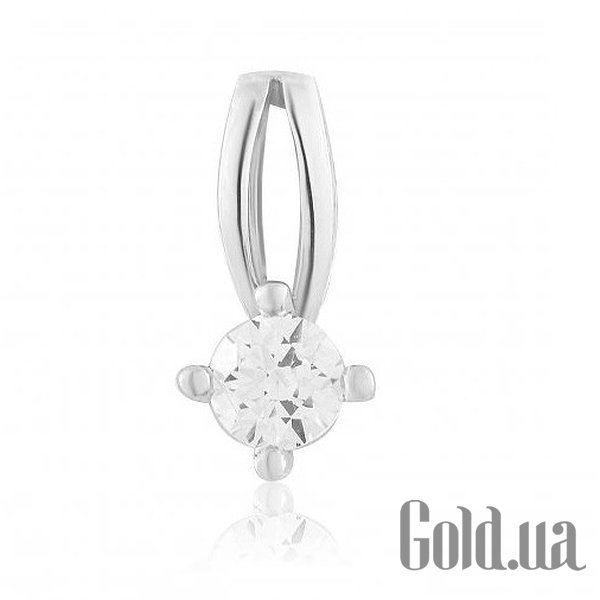 

Женский кулон Украина, Золотой кулон с цирконием Swarovski Zirconia