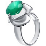 Женское серебряное кольцо с агатом, 1625641