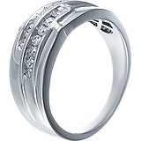 Женское золотое кольцо с бриллиантами, 1653033