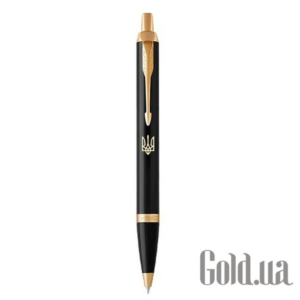 

Ручка Parker, Шариковая ручка IM 17 Black GT BP "Трезубец" 22 032_TR