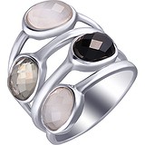 Женское серебряное кольцо с ювелирным стеклом, 1676585