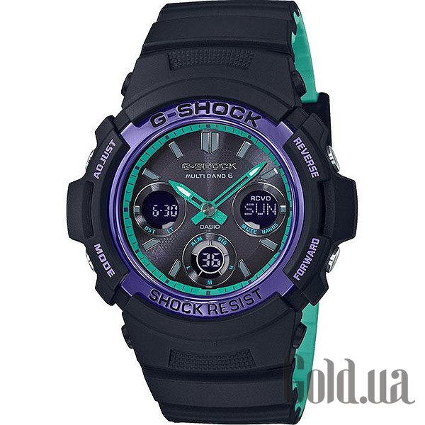 

Японские часы Casio, Мужские часы AWG-M100SBL-1AER