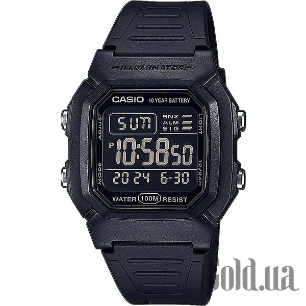 

Японские часы Casio, Мужские часы W-800H-1BVES