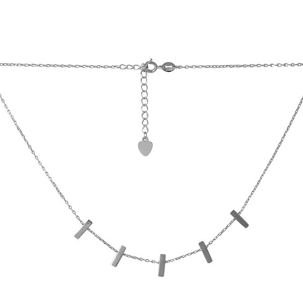 Серебряное колье