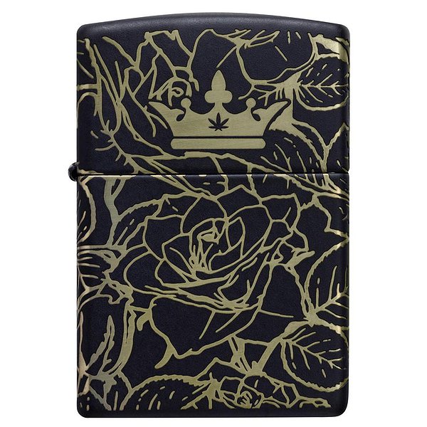 Zippo Зажигалка Queen of Bud Dark Roses Design 47107 47107 – изображение 2