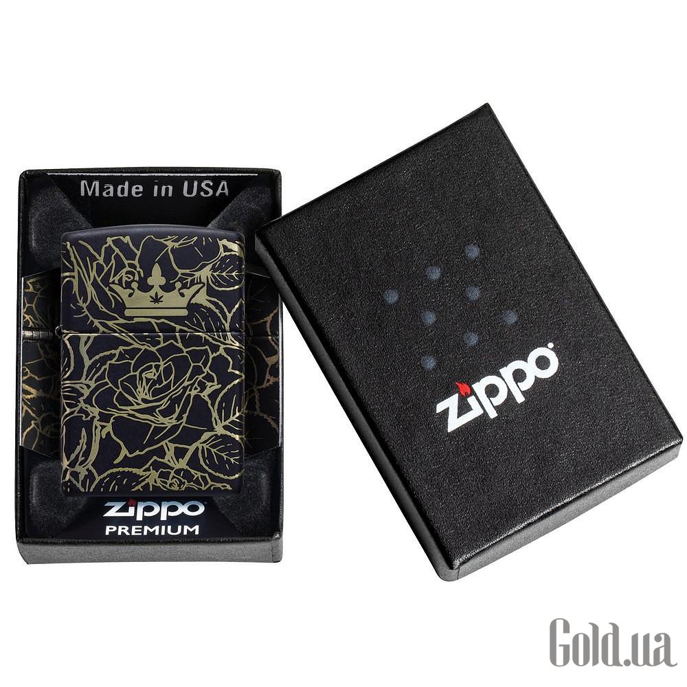 Zippo Зажигалка Queen of Bud Dark Roses Design 47107 47107 – изображение 6