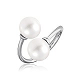 Купить Жіноча срібна каблучка з перлами (К2Ж/811) ,цена 1363 грн., в магазине Gold.ua