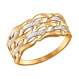 SOKOLOV Женское золотое кольцо, 1512490